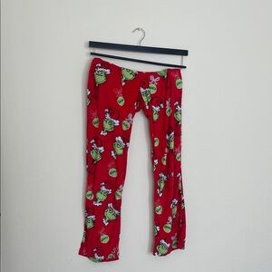 Red Grinch Pajama Pants set